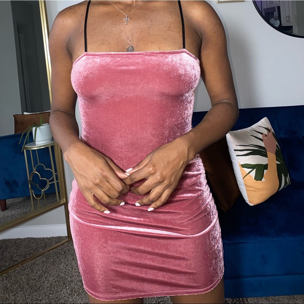 Velvet Mini Dress